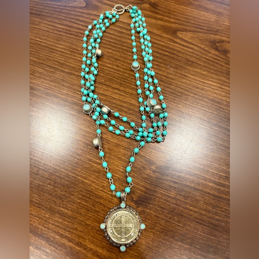 Virgins Saints and Angels necklace